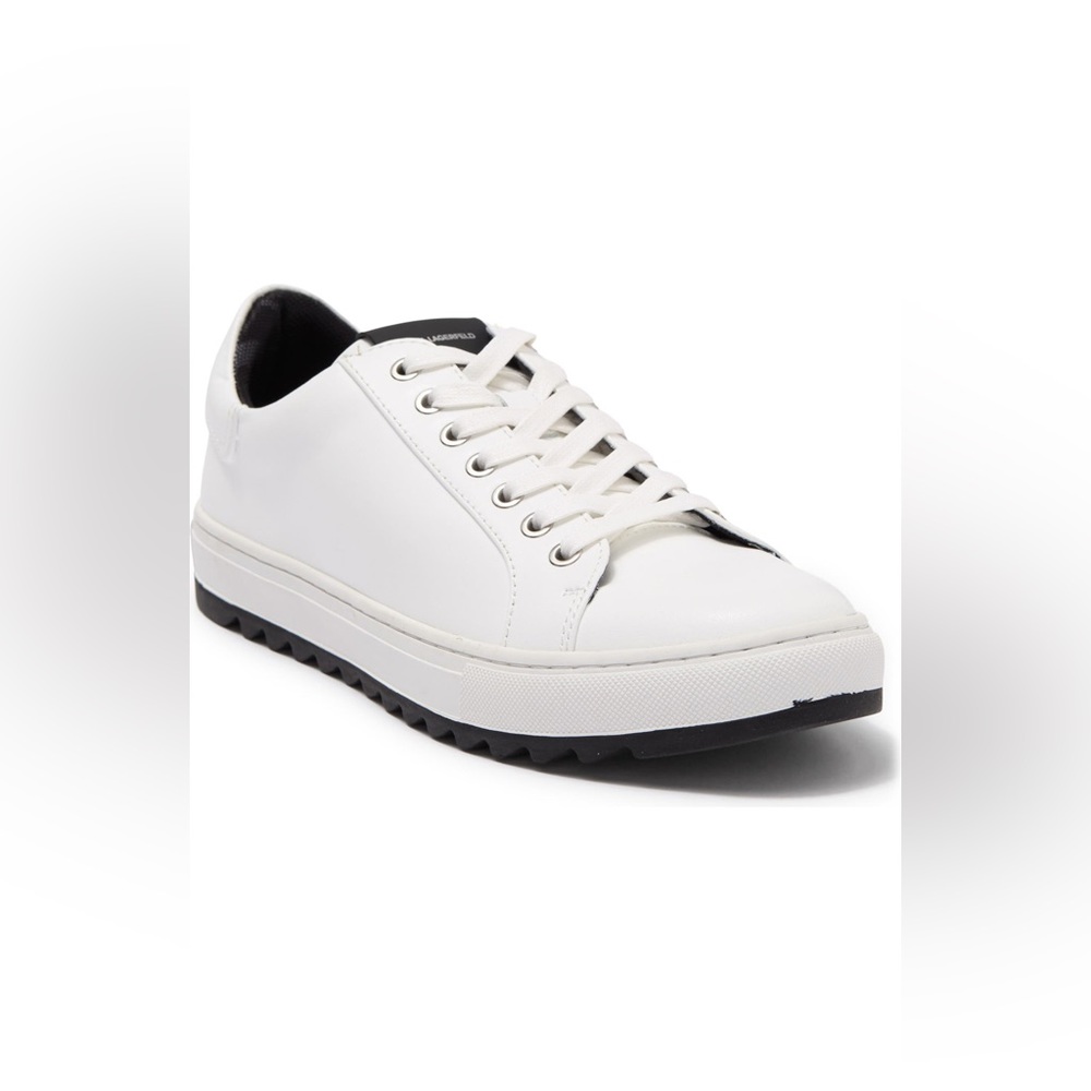 Karl Lagerfeld Paris Athletic Sneakers Men's White LF1S1106 Size 9.5
